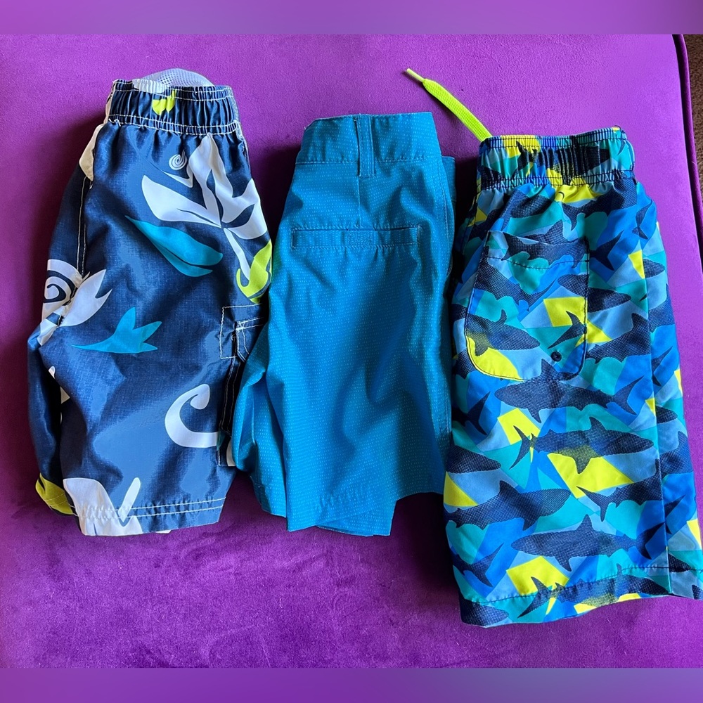 3pairs boy swim shorts 5/6